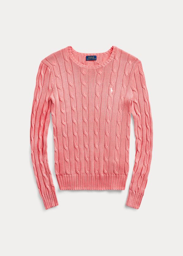 Suéter Polo Ralph Lauren Cable-Knit Algodão Mulher 83156-DFUG